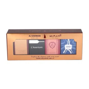 Al Haramain Travel Exclusive 4 piece v3 Eau de Parfum for Unisex – 4 piece gift set - v3
