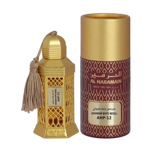 Al Haramain White Neroli Perfume Oil for Unisex – 0.4 oz