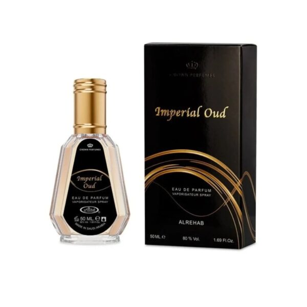 Al-Rehab Al Rehab Imperial Oud Eau de Parfum for Men – 1.69 oz