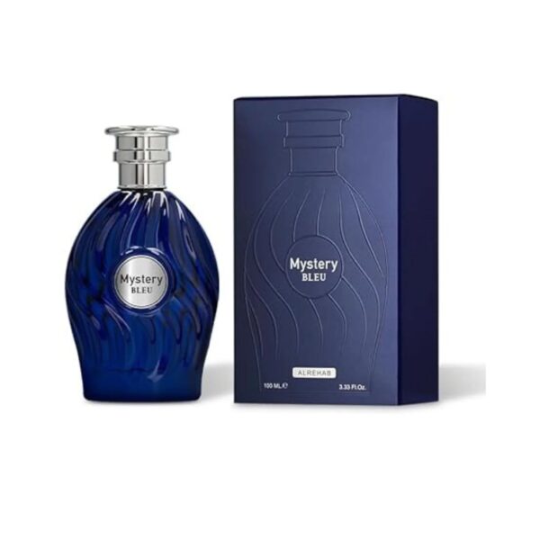 Al-Rehab Al Rehab Mystery Bleu Eau de Parfum for Men – 3.33 oz