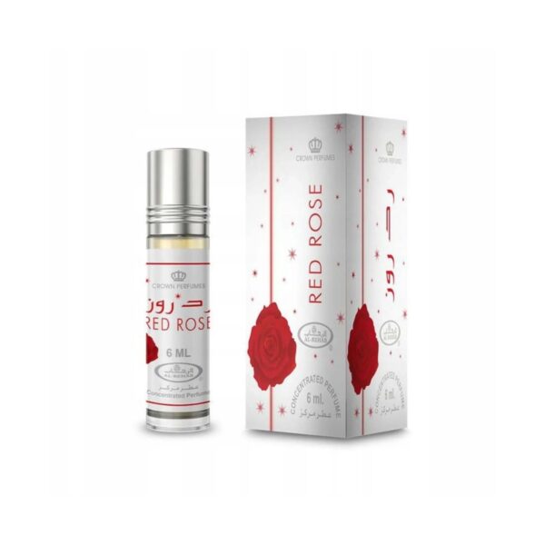 Al-Rehab Al Rehab Red Rose Perfume Oil for Women – 0.2 oz