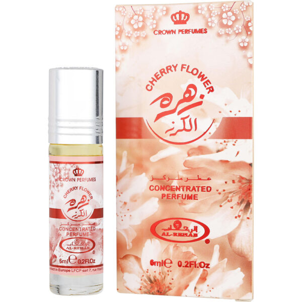 Al Rehab Cherry Flower CONCENTRATED ROLL ON OIL for Women – 0.2 oz