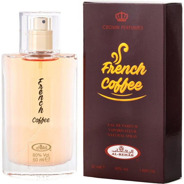 Al Rehab French Coffee Eau de Parfum for Unisex – 1.65 oz