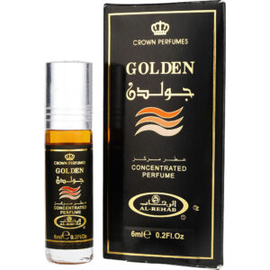 Al Rehab Golden CONCENTRATED ROLL ON OIL for Unisex – 0.2 oz