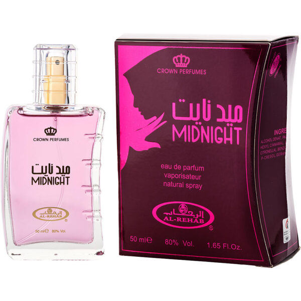 Al Rehab Midnight Eau de Parfum for Women – 1.65 oz