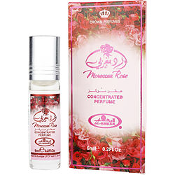 Al Rehab Moroccan Rose Concentrated Perfume Roll-On Oil 0.2 oz