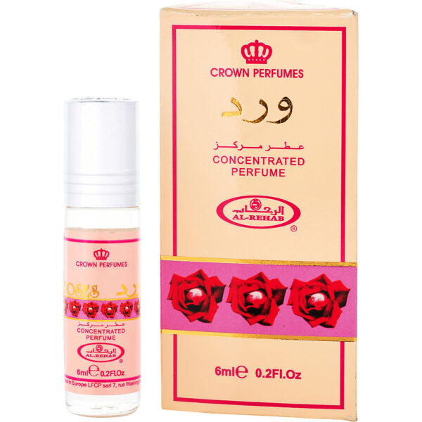 Al Rehab Roses CONCENTRATED ROLL ON OIL for Women – 0.2 oz