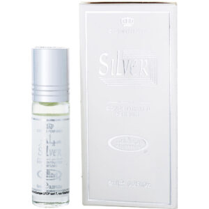 Al Rehab Silver CONCENTRATED ROLL ON OIL for Men – 0.2 oz