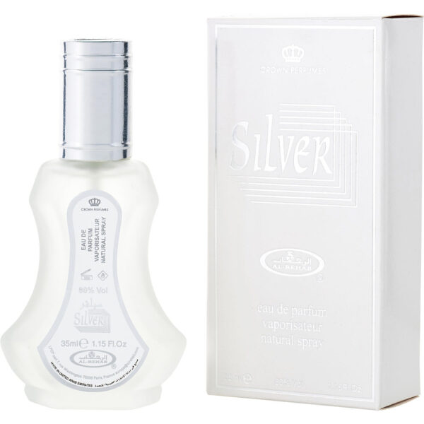 Al Rehab Silver Eau de Parfum for Men – 1.15 oz