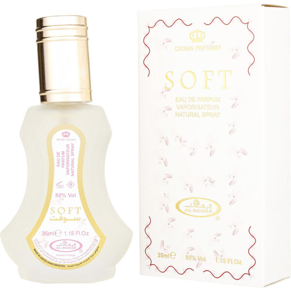 Al Rehab Soft Eau de Parfum for Unisex – 1.15 oz