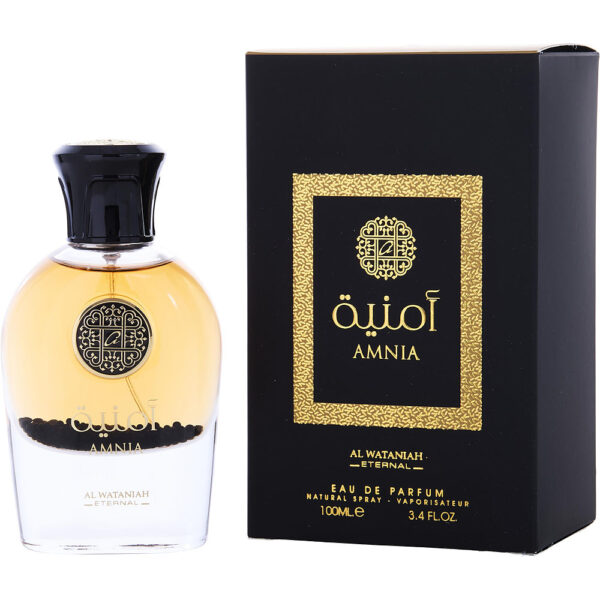 Al Wataniah Amnia Eau de Parfum for Unisex – 3.4 oz