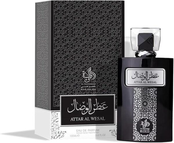 Al Wataniah Attar Al Wesal Eau de Parfum for Men – 3.4 oz