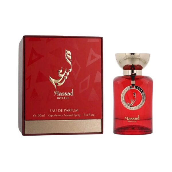 Al Wataniah Massad Royale Eau de Parfum for Men – 3.4 oz