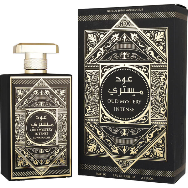 Al Wataniah Oud Mystery Intense Eau de Parfum for Unisex – 3.4 oz