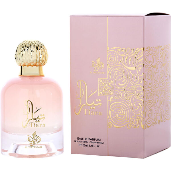 Al Wataniah Tiara Pink Eau de Parfum for Women – 3.4 oz