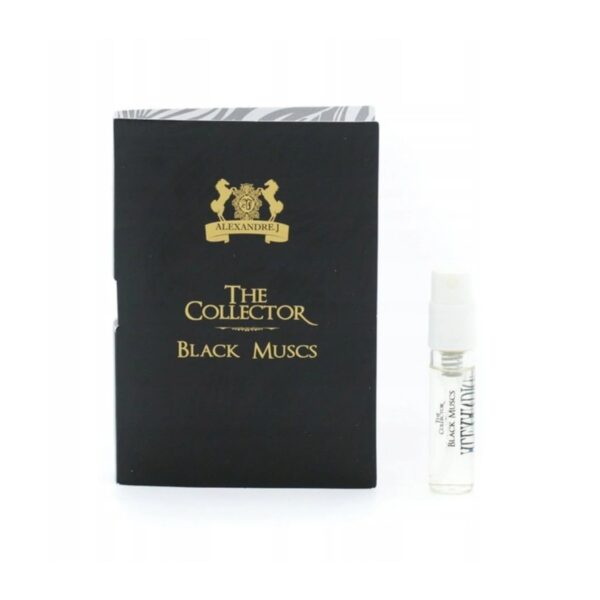 Alexandre.J Black Muscs Eau de Parfum for Unisex, 0.067 oz / 2 ml