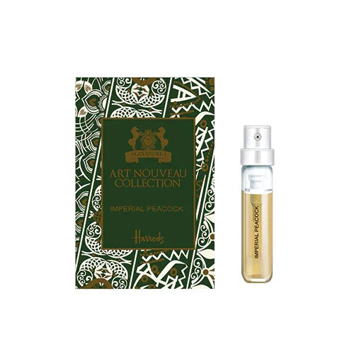Alexandre.J Imperial Peacock Eau de Parfum for Unisex, 0.06 oz / 1.8 ml