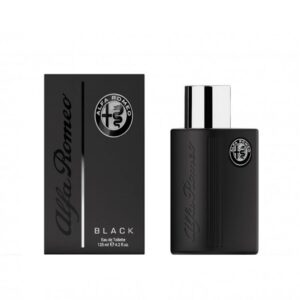 Alfa Romeo Black Eau de Toilette for Men – 4.2 oz
