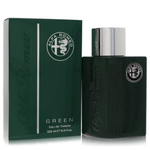 Alfa Romeo Green Eau de Toilette for Men – 4.2 oz