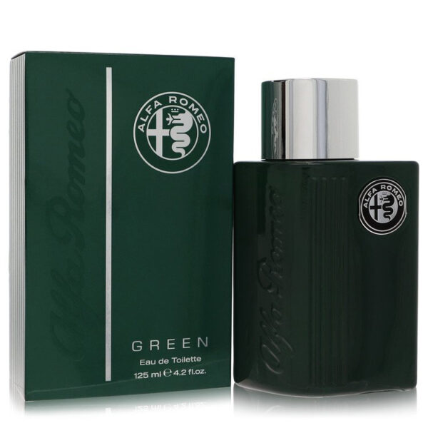 Alfa Romeo Green Eau de Toilette for Men – 4.2 oz
