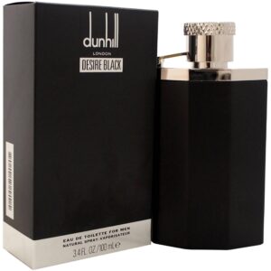 Alfred Dunhill Desire Black Eau de Toilette for Men – 3.4 oz