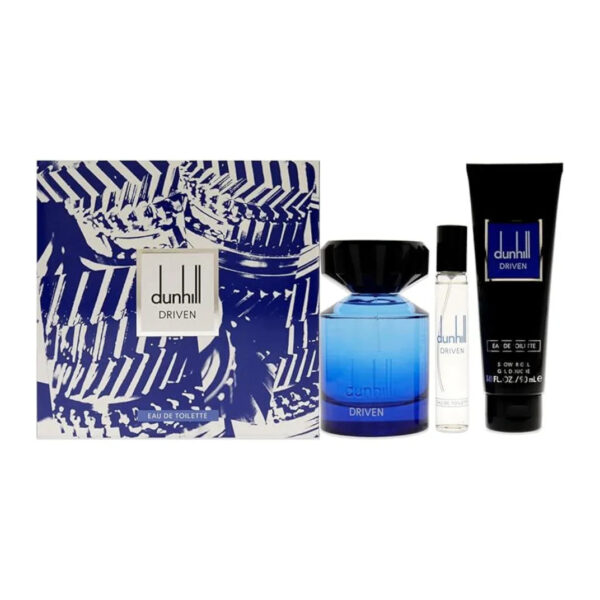 Alfred Dunhill Driven Eau de Toilette for Men, 3 Piece Gift Set