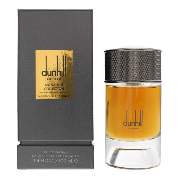 Alfred Dunhill Signature Collection Mongolian Cashmere Eau de Parfum for Men – 3.4 oz