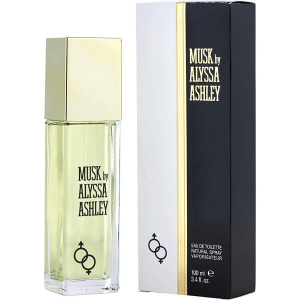 Alyssa Ashley Musk Eau de Toilette for Women – 3.4 oz