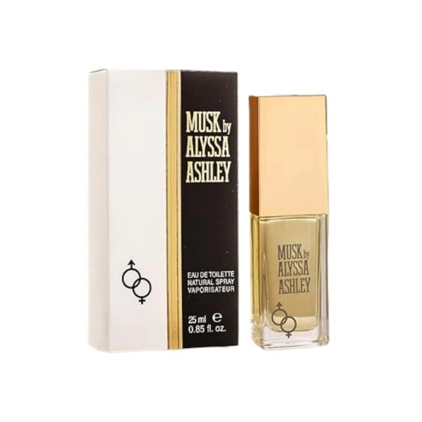 Alyssa Ashley Musk Eau de Toilette for Unisex – 0.85 oz