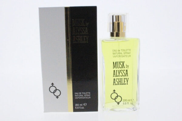 Alyssa Ashley Musk Eau de Toilette for Unisex – 6.8 oz