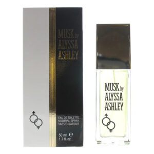 Alyssa Ashley Musk Eau de Toilette for Unisex – 1.7 oz
