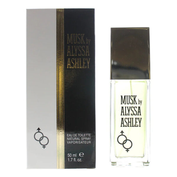 Alyssa Ashley Musk Eau de Toilette for Unisex – 1.7 oz