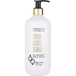 Alyssa Ashley Musk Shower Gel with Pump - 17 oz