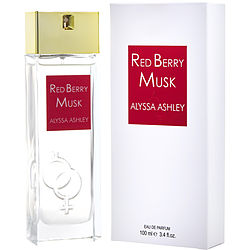 Alyssa Ashley Red Berry Musk EAU DE PARFUM SPRAY 3.4 OZ