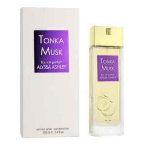 Alyssa Ashley Tonka Musk Eau de Parfum for Unisex – 3.4 oz