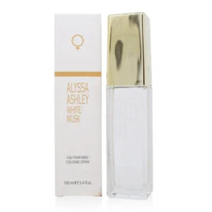 Alyssa Ashley White Musk Eau de Cologne for Women – 3.4 oz