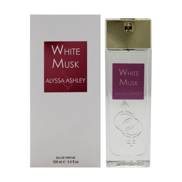 Alyssa Ashley White Musk Eau de Parfum for Unisex – 3.4 oz