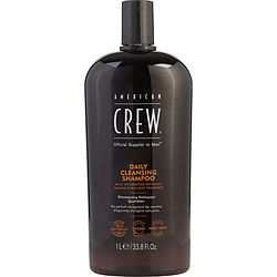 American Crew by American Crew DAILY CLEANSING SHAMPOO 33.8 OZ for MEN