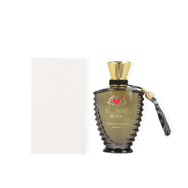Amorino Black Essence Eau de Parfum for Unisex – 3.4 oz