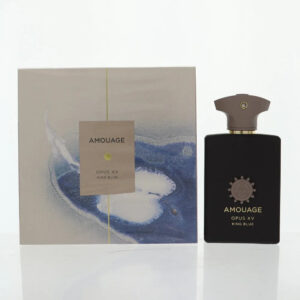 Amouage Opus XV King Blue The Library Collection Eau de Parfum for Men – 3.4 oz