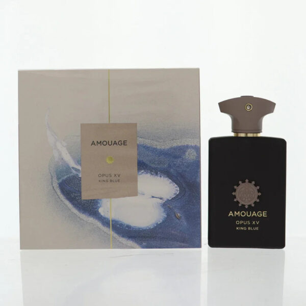 Amouage Opus XV King Blue The Library Collection Eau de Parfum for Men – 3.4 oz