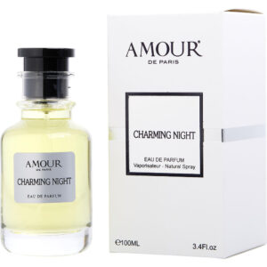 Amour De Paris Charming Night Eau de Parfum for Unisex – 3.4 oz