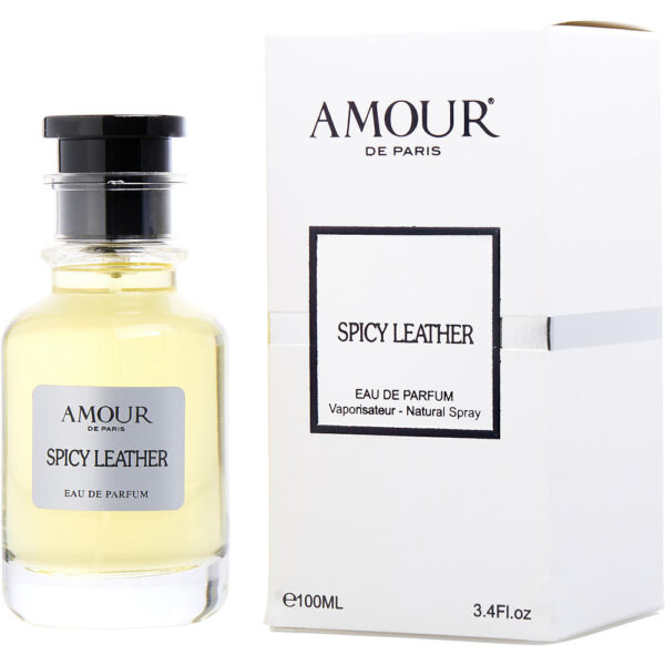 Amour De Paris Spicy Leather Eau de Parfum for Unisex – 3.4 oz