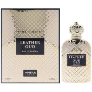 Anfar Leather Oud Gold Edition Men's Eau de Parfum Spray