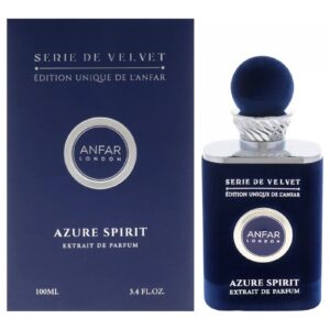 Anfar London Azure Spirit Extrait de Parfum for Men – 3.4 oz