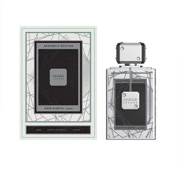 Anfar London Date Nights Homme Extrait de Parfum for Men – 3.4 oz