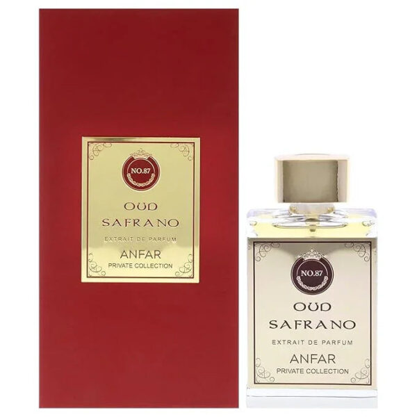 Anfar Oud Safrano Private Collection Extrait de Parfum for Unisex – 1.7 oz