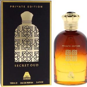 Anfar Secret Oud Eau de Parfum for Men – 3.4 oz