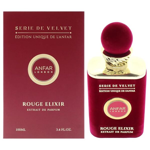 Anfar London Rouge Elixir Extrait de Parfum for Women – 3.3 oz