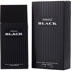 Animale Black by Animale Parfums EDT Spray for Men, 3.4 oz